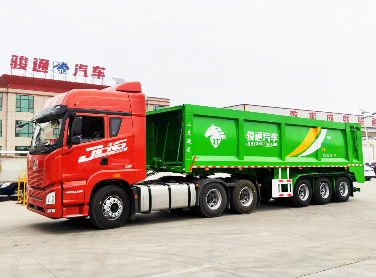 智能履带自卸车